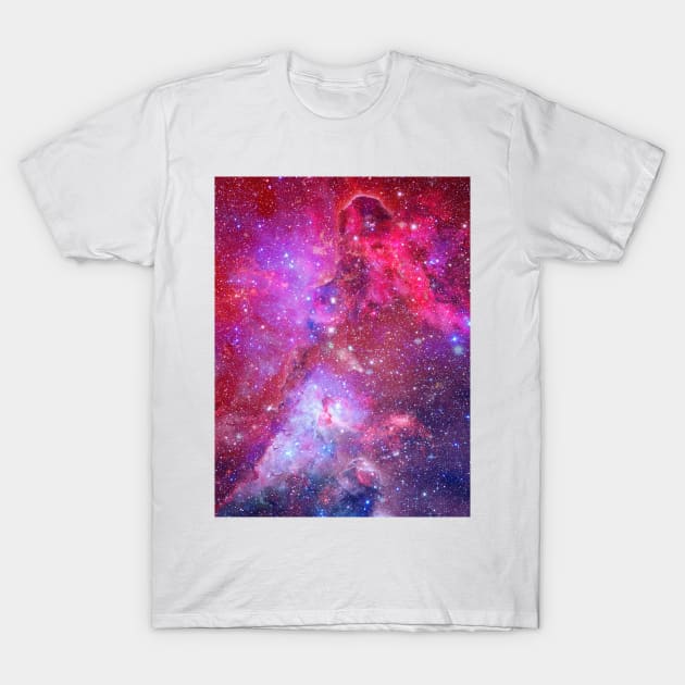 Pink Space Galaxy T-Shirt by NewburyBoutique